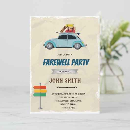 さよならパーティの招待状 招待状 (スタンド正面)