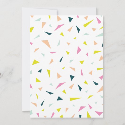 さよならパーティの招待状 招待状 (裏面)