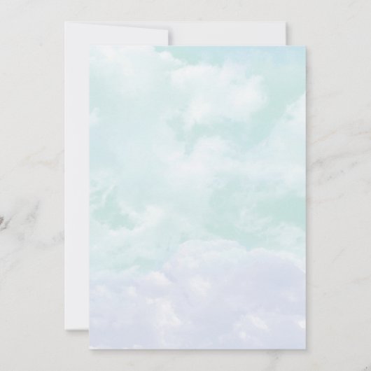 さよならパーティの招待状 招待状 (裏面)