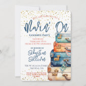 さよならパーティーのご案内　新しい旅立ち 招待状 (正面)