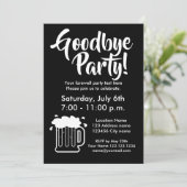 さよならビール遠くにパーティの招待状 招待状 (スタンド正面)