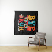 さよなら仲間教師、学校最後の日おめでとう！夏が始まる タペストリー (インサイチュ(横))