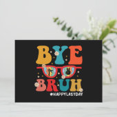 さよなら仲間教師、学校最後の日おめでとう、夏休み！ 招待状 (スタンド正面)