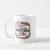 さよなら兄貴が通り過ぎてね コーヒーマグカップ (左)