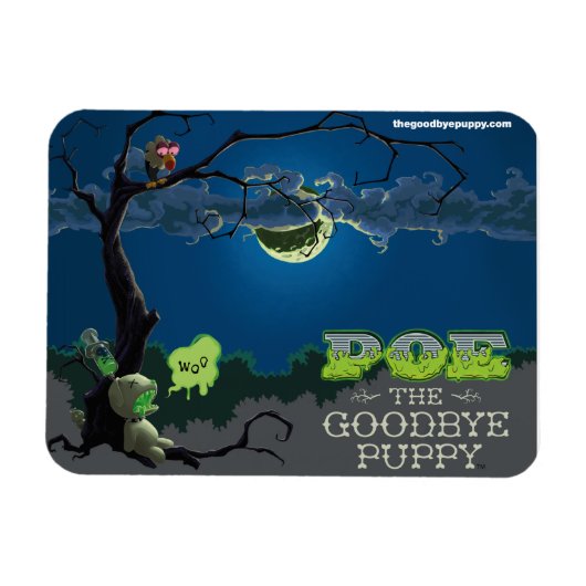 さよなら子犬の磁石をポー マグネット (横)