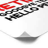 さよなら退職したテンションハローペンション ポスター (角)