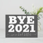 さよなら2021年、もっと面白い年もあったよね カード (スタンド正面)