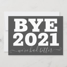 さよなら2021年、もっと面白い年もあったよね カード