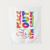 さよなら6年生 タイダイ 最終日 6年生 タペストリー (正面)