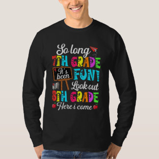 さよなら7年生、8年生がやってくる Tシャツ