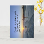 さよなら カード (黄色い花)