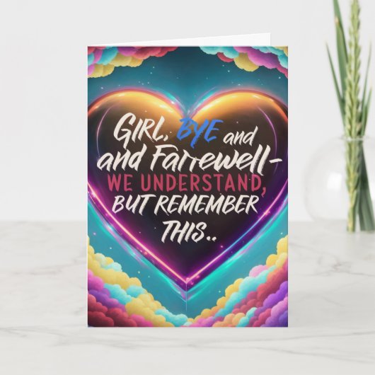 さよなら サンキューカード (正面)