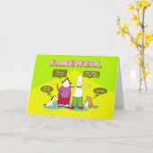 さよなら、ダンカン、そして友 カード (黄色い花)