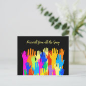 さよなら、多様な集団から ポストカード (スタンド正面)