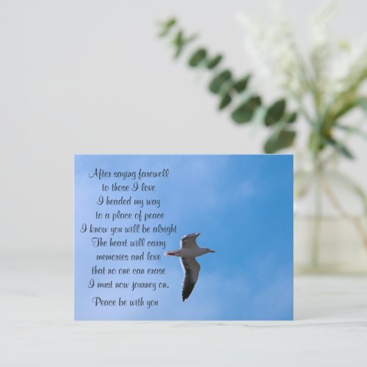 さよなら#2_ ポストカード (スタンド正面)