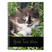 さらさの子ネコのノート ノートブック (正面)