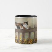 さらさの子猫猫 マグカップ (中央)