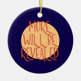 さらなる真相が明らかに 回復スローガン セラミックオーナメント