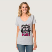 さらなる重量を追加することが私の愛情表現 Tシャツ (正面フル)