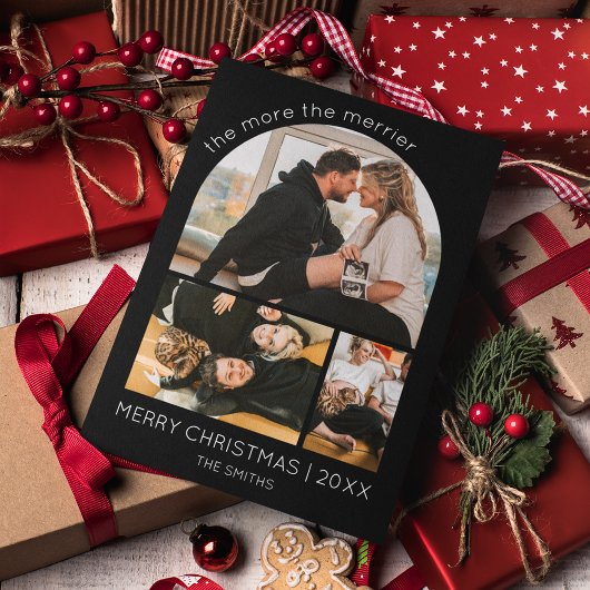 さらにアーメリーチ写真クリスマス妊娠 シーズンカード