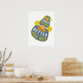 さらにスケート ポスター (キッチン)