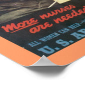 さらにナースが必要! ポスター (角)