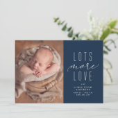 さらに多くの愛の海軍の写真誕生の発表 (スタンド正面)