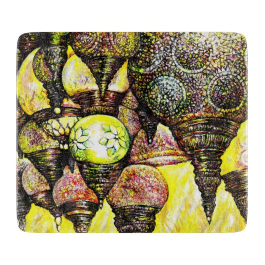 さらに大きなアイディアの色 カッティングボード (正面)