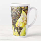 さらに大きなアイディアの色 カフェラテマグ (右)