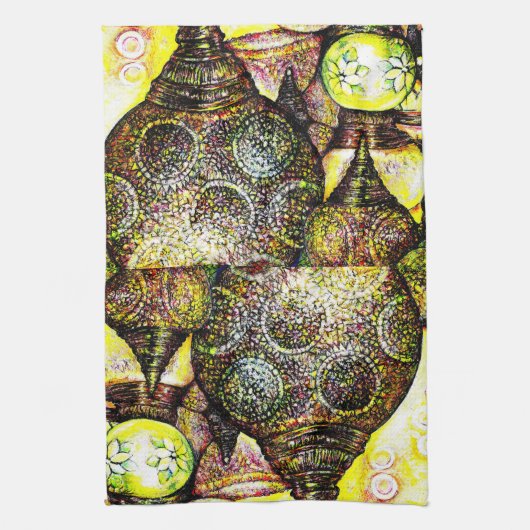 さらに大きなアイディアの色 キッチンタオル (縦)