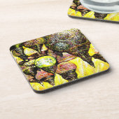 さらに大きなアイディアの色 コースター (左側)