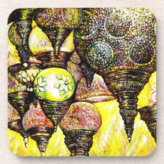 さらに大きなアイディアの色 コースター (正面)