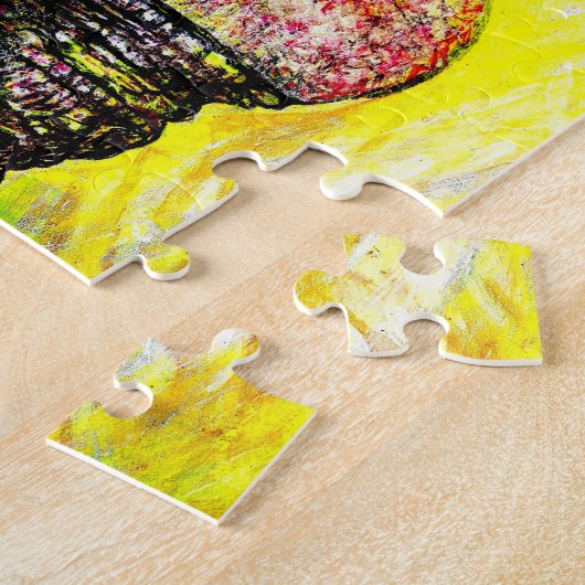 さらに大きなアイディアの色 ジグソーパズル (側面)