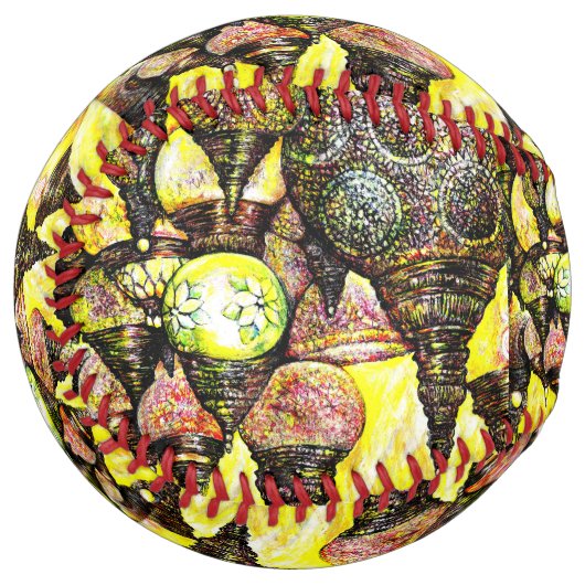 さらに大きなアイディアの色 ソフトボール (正面左)