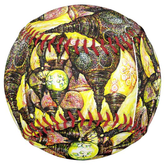 さらに大きなアイディアの色 ソフトボール (正面)