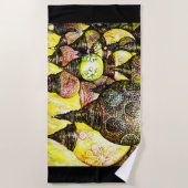 さらに大きなアイディアの色 ビーチタオル (正面)