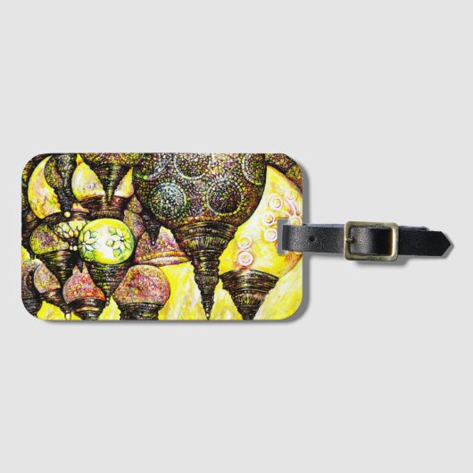 さらに大きなアイディアの色 ラゲッジタグ (正面横)