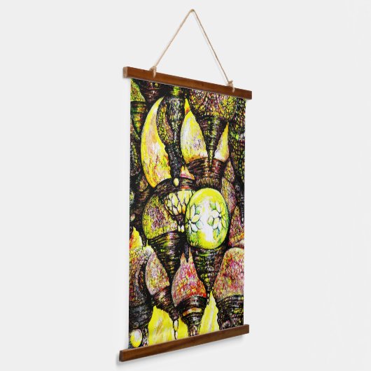 さらに大きなアイディアの色 吊り下げ型タペストリー (傾斜あり)