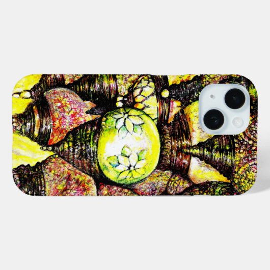 さらに大きなアイディアの色 Case-Mate iPhoneケース (裏面 (横))