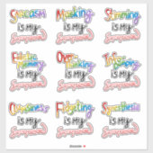 さらに大きな神経発散力 シール (シート)