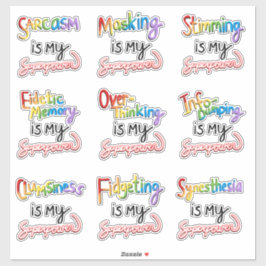 さらに大きな神経発散力 シール