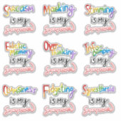 さらに大きな神経発散力 シール (正面)