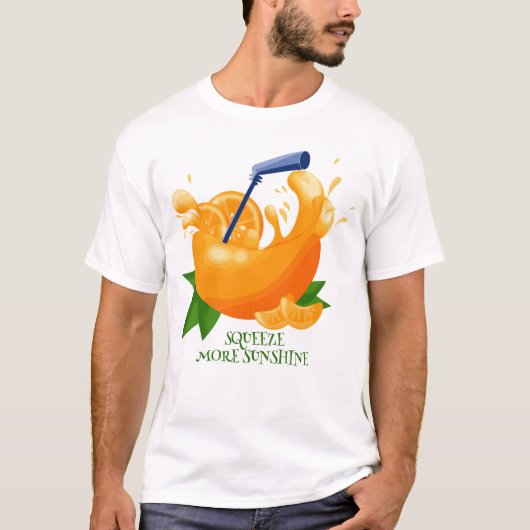 さらに太陽の光を絞り出そう Tシャツ (正面)