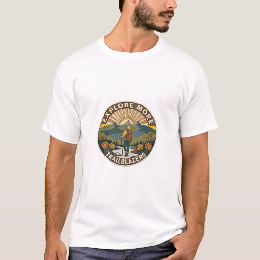 さらに探求するトレイルブレイザー Tシャツ (正面)
