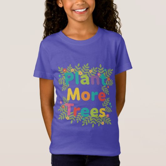 さらに木を植えよう Tシャツ (正面)