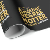 さらに熱い修士号の卒業 ラッピングペーパー (ロールコーナー)