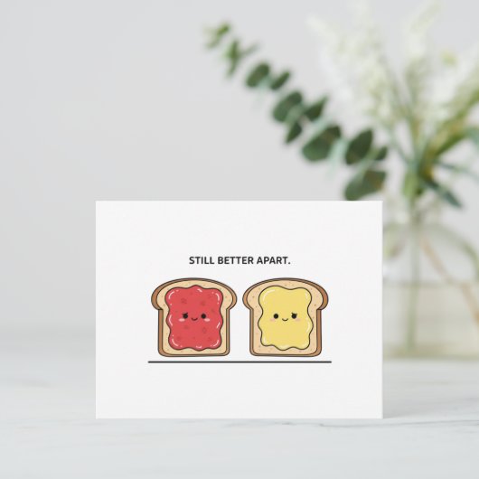 さらに良い離れたカード離婚 ポストカード (スタンド正面)