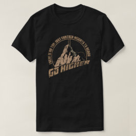 さらに高く Tシャツ