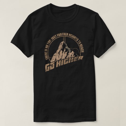 さらに高く Tシャツ (デザイン正面)