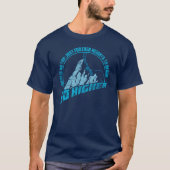 さらに高みへ Tシャツ (正面)